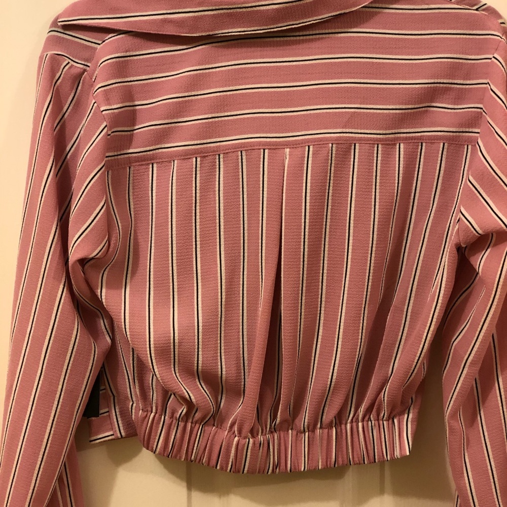 Lulus striped button down shirt - Picture 7 of 7